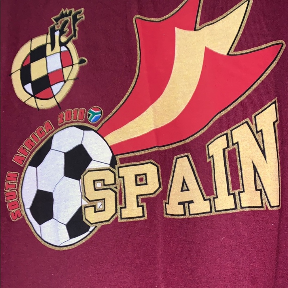 Vintage,Spain vs South Africa 2010 - Picture 3 of 4